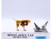 Steeljaw SILVER 100% Complete 1986 Vintage G1 Transformers Lion Action Figure