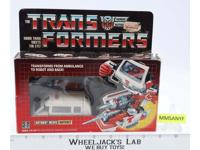 Ratchet 100% Complete W NICE BOX & FIGURE 1984 Vintage Hasbro G1 Transformers