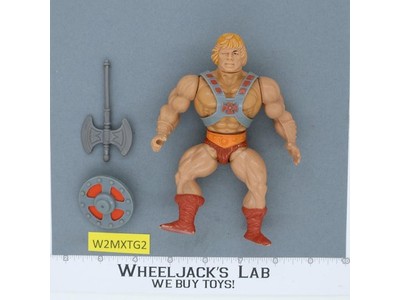 He-Man Soft Head Masters of the Universe 1982 MOTU Mattel Vintage Action Figure