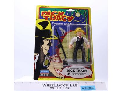 Dick Tracy from Coppers & Gangsters Dick Tracy 1990 Playmates 5" NEW SEALED