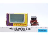 1911 Model "T" Ford Y-1 Lesney Matchbox Model's of Yesteryear Made In England