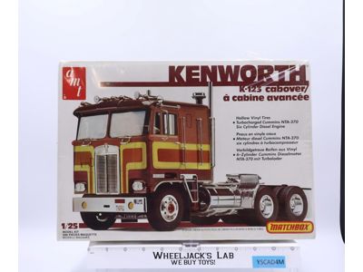 #PK-6106 Kenworth K-123 Cabover Matchbox AMT 1:25 Scale Model Kit NEW SEALED