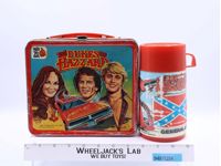 The Dukes of Hazzard Metal Lunch Box W/ Thermos 1980 Aladdin Industries Vintage