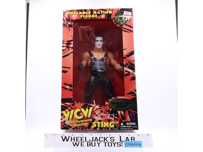 Sting WCW NWO Wrestling 1998 Toymakers 12" Action Figure NEW MIB