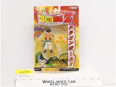 Gotenks Fusion Saga Dragon Ball Z 2003 Jakks Pacific Figure NEW MOSC SEALED