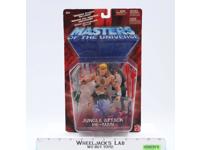 He-Man Jungle Attack 200x Masters of the Universe MOTU 2002 Mattel NEW SEALED
