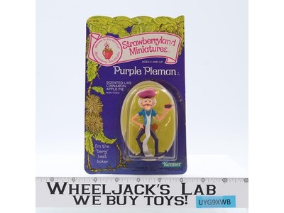 Purple Pieman Strawberryland Miniature Strawberry Shortcake Kenner NEW SEALED