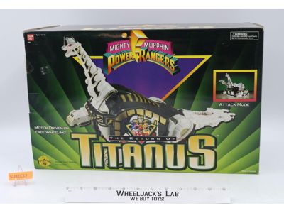 Titanus Carrier Zord Complete Mighty Morphin Power Rangers 1993 Bandai Figure