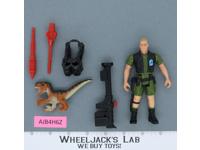 Robert Muldoon 100% Complete Jurassic Park Series II 1993 Kenner Vintage Figure