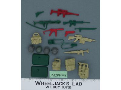 Battle Gear Accessory Set 3 Lot 12 1985 Weapons GI Joe Vintage Action Figure
