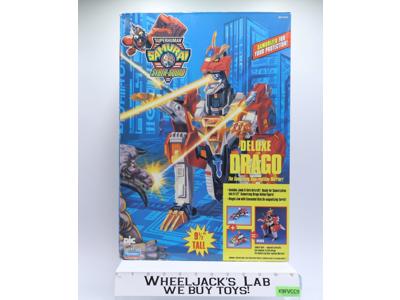 Deluxe Drago Complete Superhuman Samurai Syber-Squad 1994 Playmates Figure