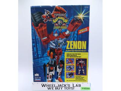Zenon Complete Superhuman Samurai Syber-Squad 1994 Playmates Action Figure