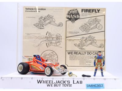 Firefly W/Julio Lopez 100% Complete 1986 MASK M.A.S.K. Kenner Action Figure