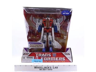 Masterpiece Starscream Transformers Robots in Disguise 2007 Hasbro NEW SEALED