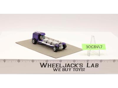 Johnny Lightning Flame Out Purple 1969 Topper Vintage Diecast
