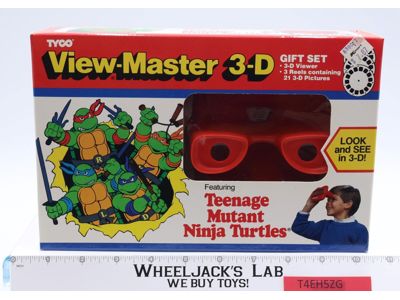 Teenage Mutant Ninja Turtles TMNT Gift Set View-Master 1990 Tyco NEW SEALED