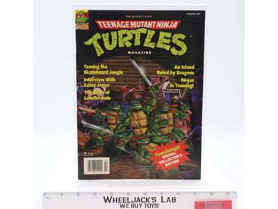 Teenage Mutant Ninja Turtles Magazine Premiere Issue Summer 1990 Mirage NR MINT