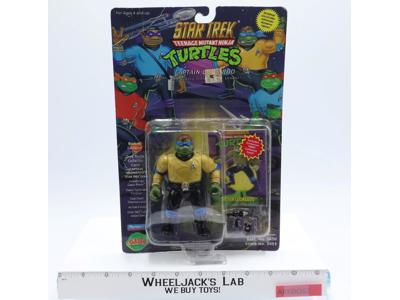 Captain Leonardo Teenage Mutant Ninja Turtle TMNT Star Trek Playmates NEW MOSC