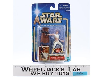 Padme Amidala Star Wars Attack of the Clones 2002 Hasbro Figure NEW SEALED