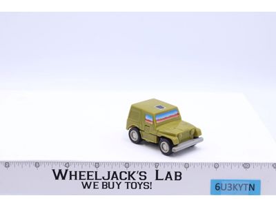 Rollbar 100% Complete WORKS 1987 Vintage G1 Transformers Jeep CJ-7 Action Figure
