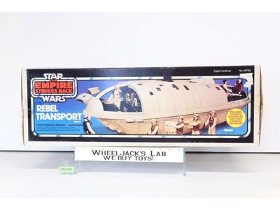 Rebel Transport Vehicle 100% Complete W/Box 1982 Star Wars ESB Kenner Vintage