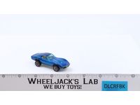 Custom Corvette Blue 1967 Redline Hot Wheels Mattel Vintage RL