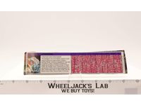 Wingspan Action Figure Tech Spec 1987 Vintage Hasbro G1 Transformers