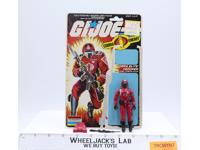 Crimson Guard V1 100% Complete 34 Cardback 1985 G.I. Joe Hasbro Vintage Figure