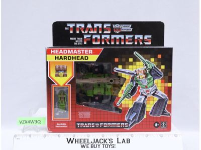 Hardhead Headmaster 100% Complete Transformers Reissue 2020 Hasbro Figure