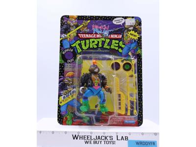 Punker Don TMNT Rock'n Rollin' 1991 Playmates Action Figure NEW MOSC SEALED