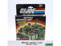 Mortar Defense Unit 100% Complete W/ Box GI Joe 1983 Hasbro Action Figure