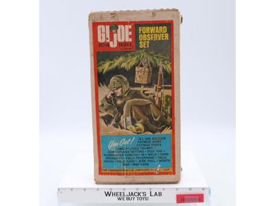 #5696 Forward Observer Set GI Joe Action Soldier 1966 Hasbro Vintage 12" Figure