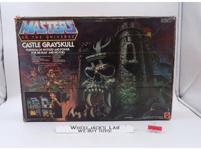 Castle Grayskull 100% Complete W/ Box He-Man Masters of the Universe MOTU