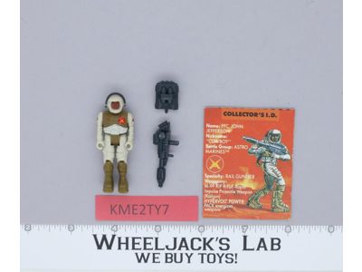 PFC. John "Cowboy" Jefferson Starcom 1986 Coleco Vintage Action Figure