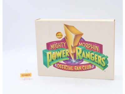 Official Fan Club Box W/ Some Content Mighty Morphin Power Rangers 1994 Bandai