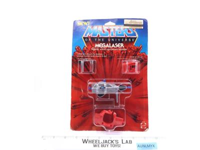 Megalaser He-Man Masters of the Universe MOTU 1985 Mattel NEW MOSC SEALED