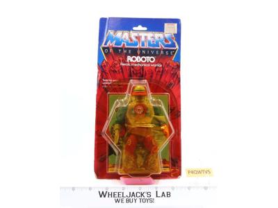 Roboto He-Man Masters of the Universe MOTU 1984 Mattel NEW MOSC SEALED