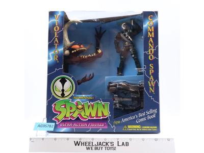 Commando Spawn vs Violator Spawn 1995 Todd Toys Action Figure NEW SEALED
