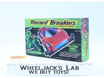 Vindicator Dual-Turbo Series 1 Record Breakers World of Speed Hasbro 1989 MIB