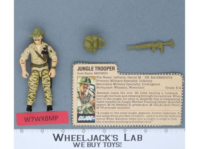 Recondo V1 100% Complete G.I. Joe 1984 Hasbro Vintage Action Figure