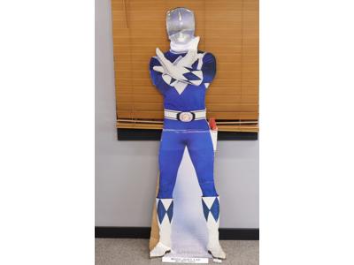 Billy Blue Ranger Life Size Cardboard Cut-Out Power Rangers 1994 Saban Standee
