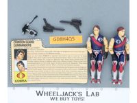 Tomax & Xamot V1 100% Complete G.I. Joe 1985 Hasbro Vintage Action Figure