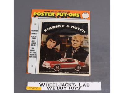 Starsky & Hutch Mini Poster Put-Ons 1976 Spelling-Goldberg David Soul Bi-Rite