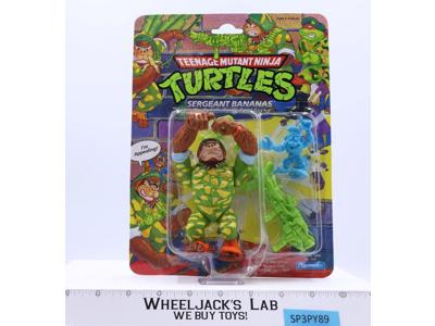 Sergeant Bananas Teenage Mutant Ninja Turtles TMNT 1991 Playmates NEW SEALED