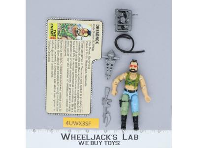 Ripper V1 100% Complete G.I. Joe 1985 Hasbro Vintage Action Figure