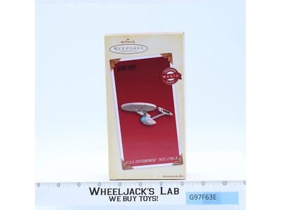 U.S.S. Enterprise NCC-1701-A Star Trek Keepsake Ornament Light 2005 Hallmark MIB