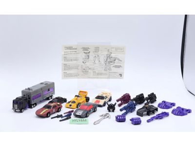 Menasor 100% Complete Vintage 1986 G1 Transformers Hasbro Action Figure