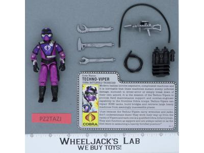 Techno-Viper V1 100% Complete G.I. Joe 1987 Hasbro Vintage Action Figure