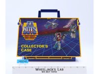 Collector's Case W/UNUSED STICKERS GoBots Go-Bots 1984 Tonka Figure Storage Case