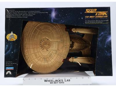 U.S.S. Enterprise Star Trek 7th Anniv. Collector's Ed. 1993 Playmates NEW SEALED